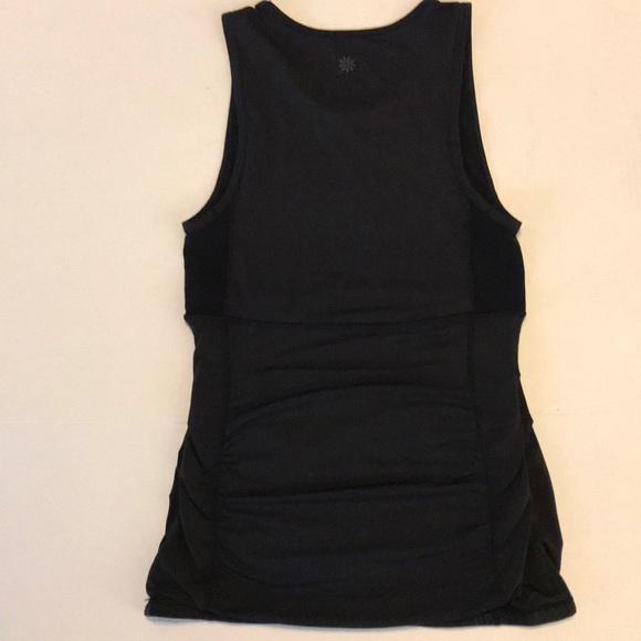 Athleta sleeveless Ruched side yoga tank top XS - Picture 5 of 6